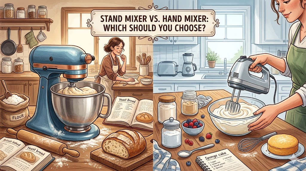 Stand Mixer vs. Hand Mixer: Which Should You Choose?