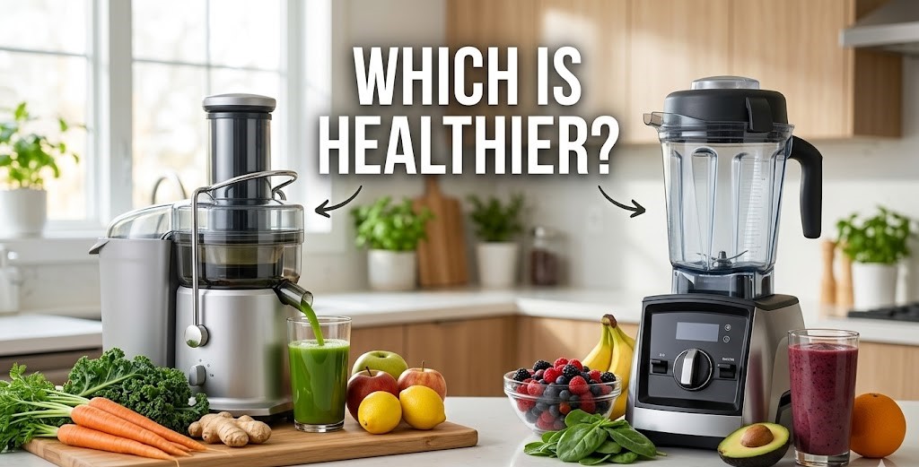 Juicer vs. Blender: Which is Healthier?