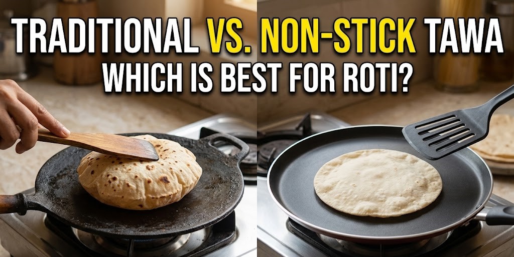 Traditional vs. Non-Stick Roti Tawas: Making the Right Choice