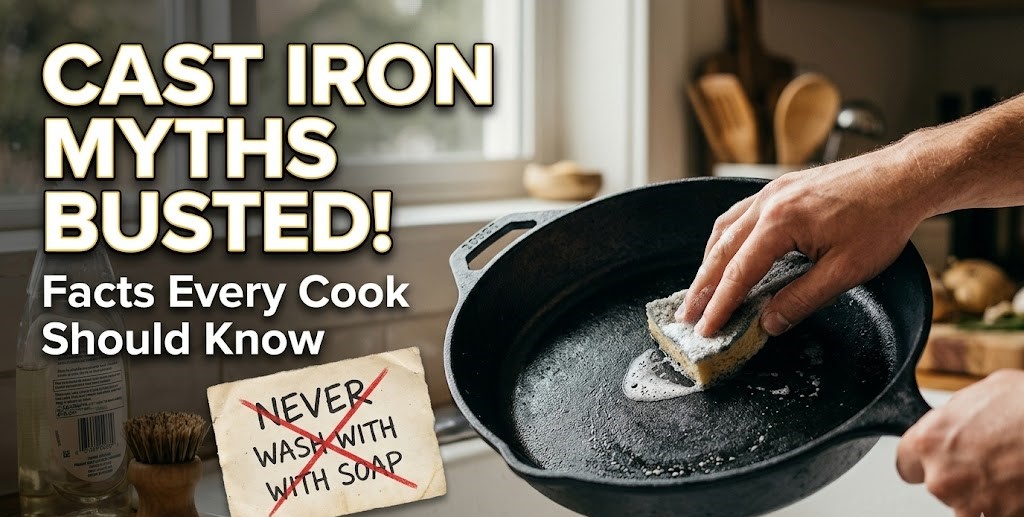Breaking Myths About Cast Iron Cookware: Facts Every Cook Should Know