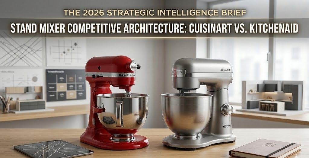 The 2026 Strategic Intelligence Brief: Stand Mixer Competitive Architecture – Cuisinart vs. KitchenAid