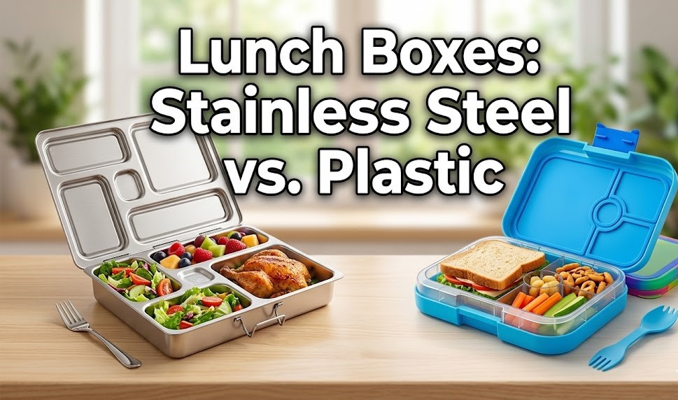 Lunch Boxes: Stainless Steel vs. Plastic