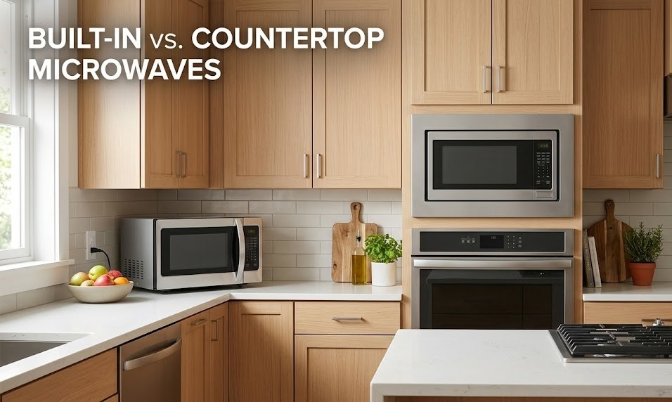 Built-in vs. Countertop Microwave Systems