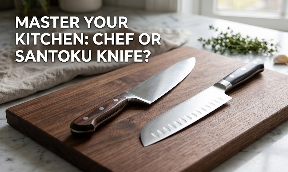Master Your Kitchen: The Ultimate Guide to Choosing Between a Santoku and a Chef Knife