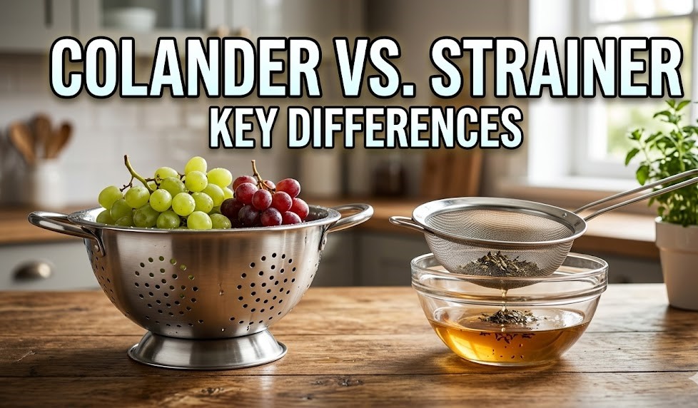 Colander vs. Strainer: Differences Between the Kitchen Tools
