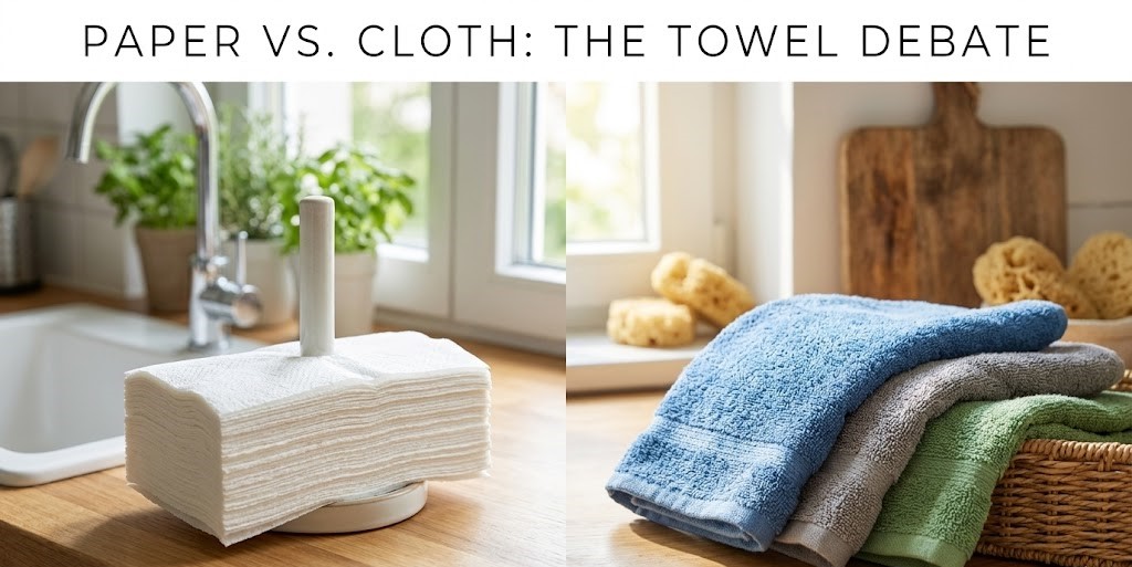 Paper Towels vs. Cloth Towels: The Ultimate Guide to Hygiene and Sustainability