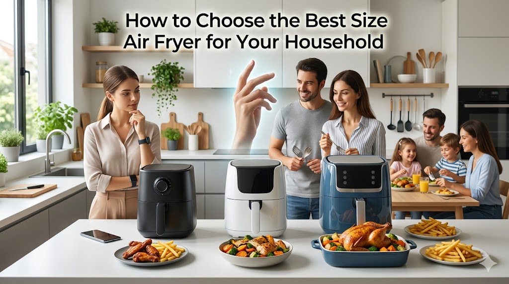 How to Choose the Best Size Air Fryer for Your Household