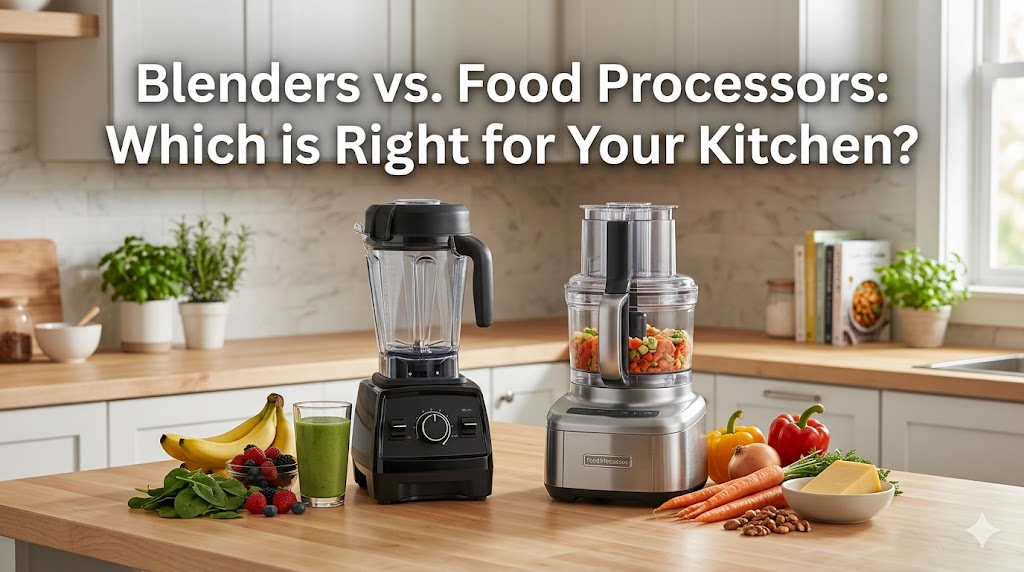 Blenders vs. Food Processors: Which is Right for Your Kitchen?