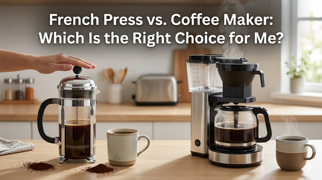 French Press vs. Coffee Maker: Which Is the Right Choice for Me?