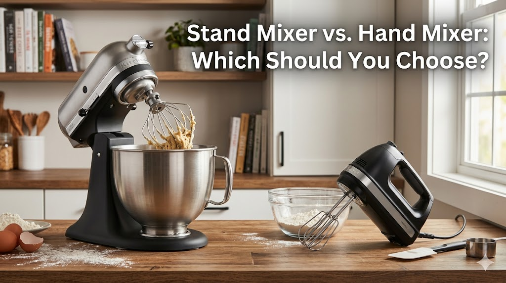 Stand Mixer vs. Hand Mixer: Which Should You Choose?
