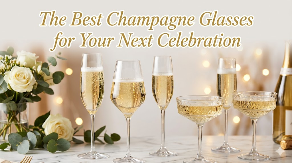 The Best Champagne Glasses for Your Next Celebration