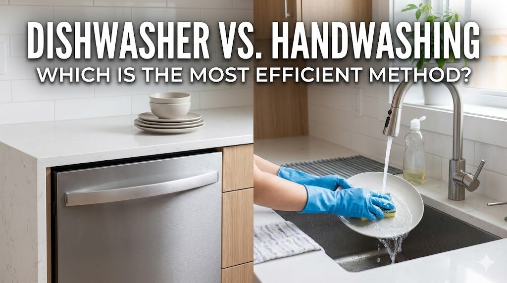 Dishwasher vs. Handwashing: Which is the Most Efficient Method?