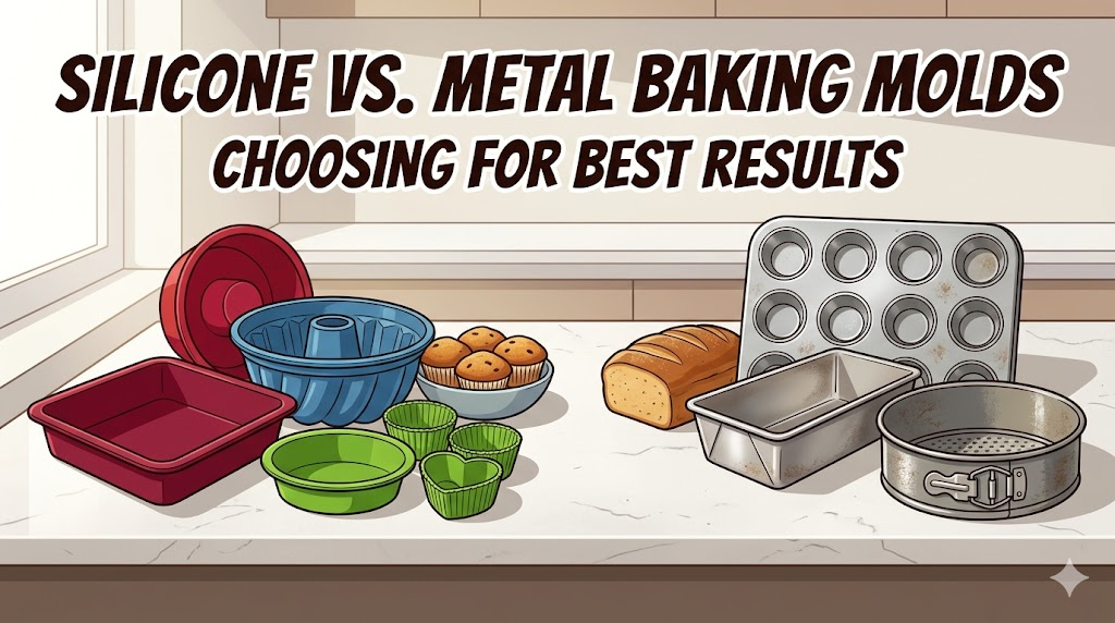 Silicone vs. Metal Baking Molds: Choosing for Best Results